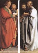 Albrecht Durer The Four Holy Men oil painting reproduction
